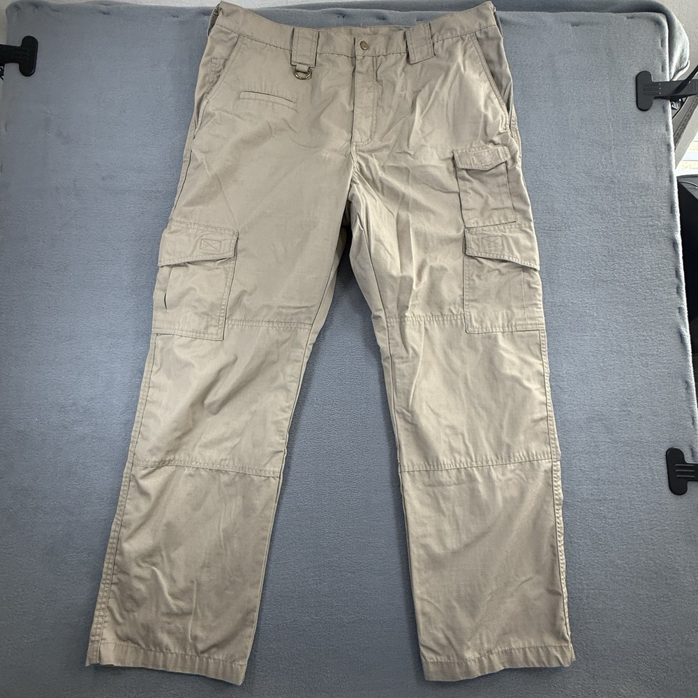 Propper EdgeTec Tactical Pant 20R Security Uniform Khaki Ripstop 40 x‎ 32